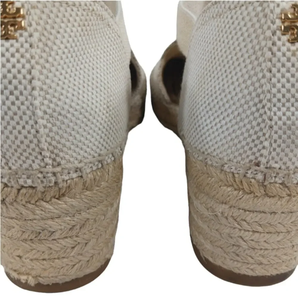 Tory Burch Catalina Espadrille Sandals GUC $235 size 10M S2317